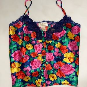 VINTAGE VICTORIAS SECRET SLEEP BLOUSE